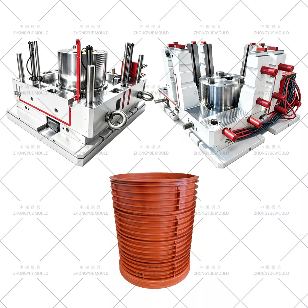 Kunststof PP DN1000 mangatverlengingsmal